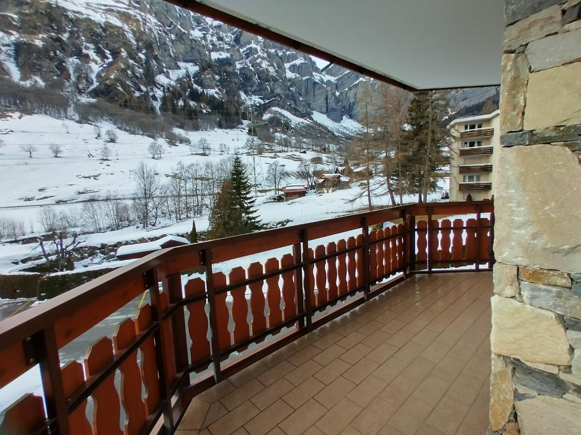 Residence Golf C 21 Leukerbad Esterno foto