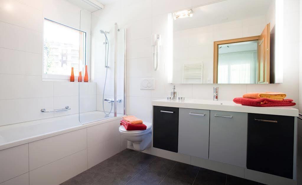 Residence Golf C 21 Leukerbad Esterno foto